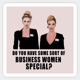 business women Sticker